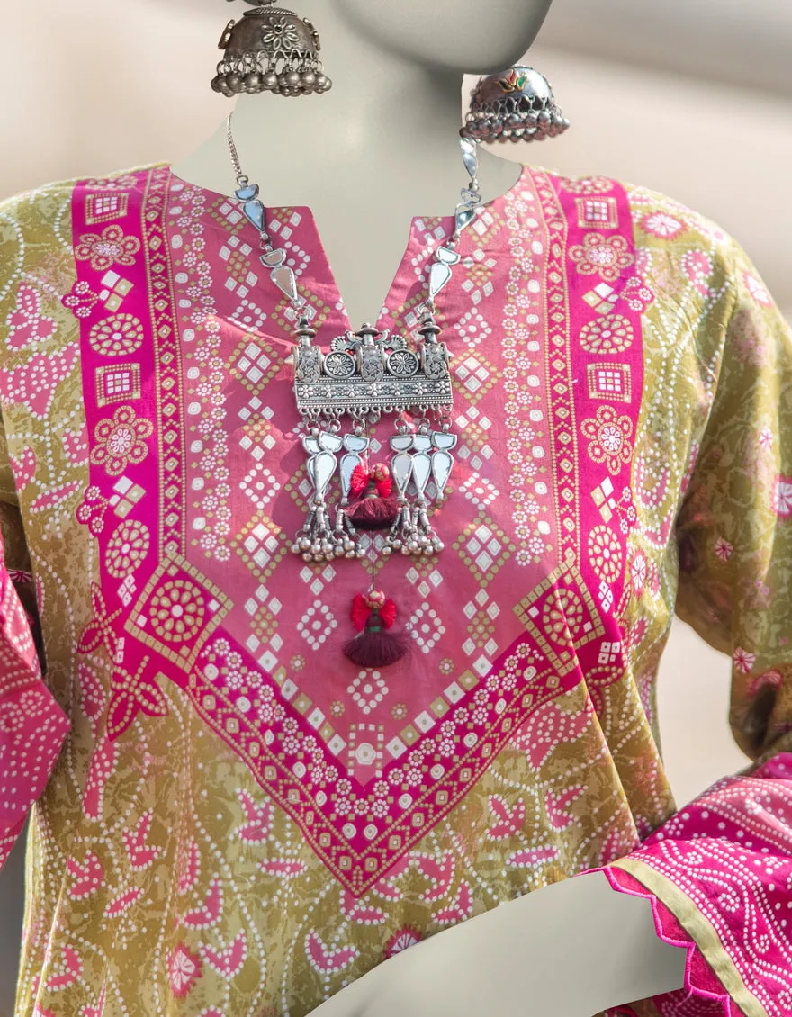 GREEN LAWN KURTI | JJLK-JSS-CD-05-353 sold by Junaid Jamshed product image thumbnail 3