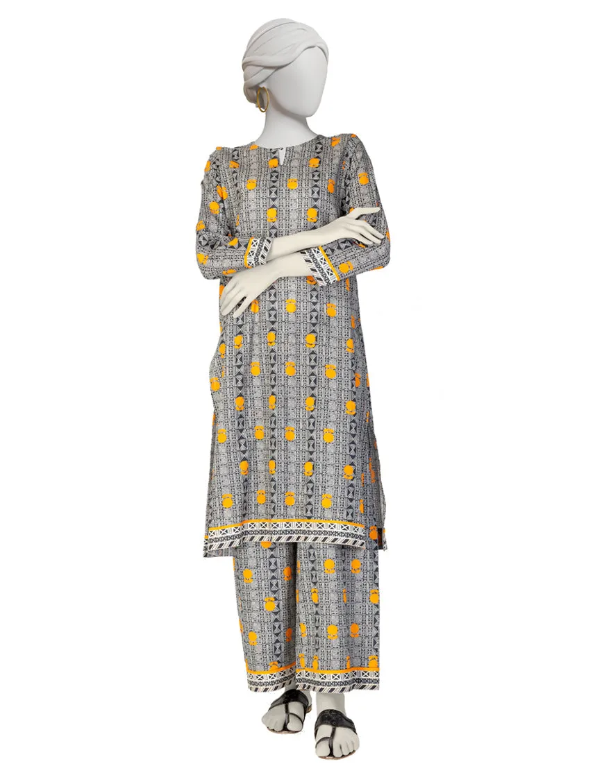 BLACK LAWN KURTI | JJLK-S-JSS-25-370 FB/ESSENTIALS-22 sold by Junaid Jamshed