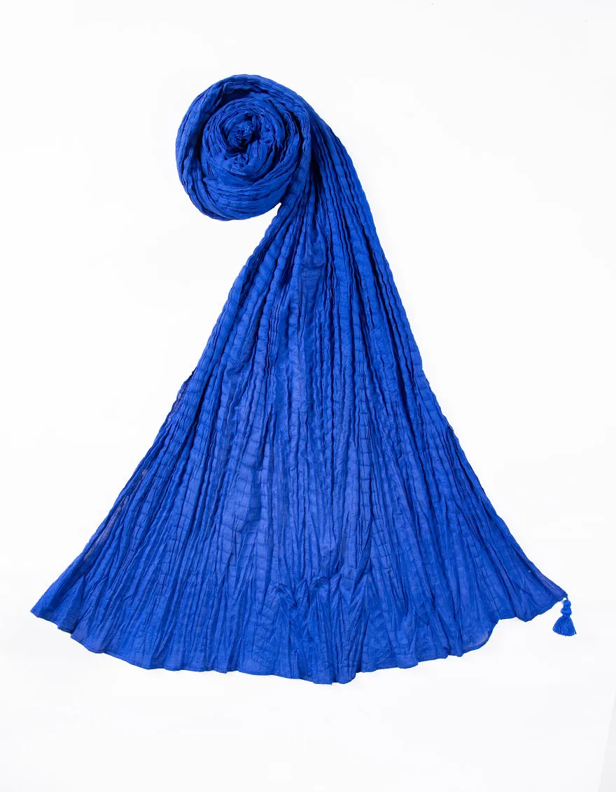 BLUE LAWN DUPATTA | JLDP-S-25-2625 FB/CRUSH-11-2625 sold by Junaid Jamshed