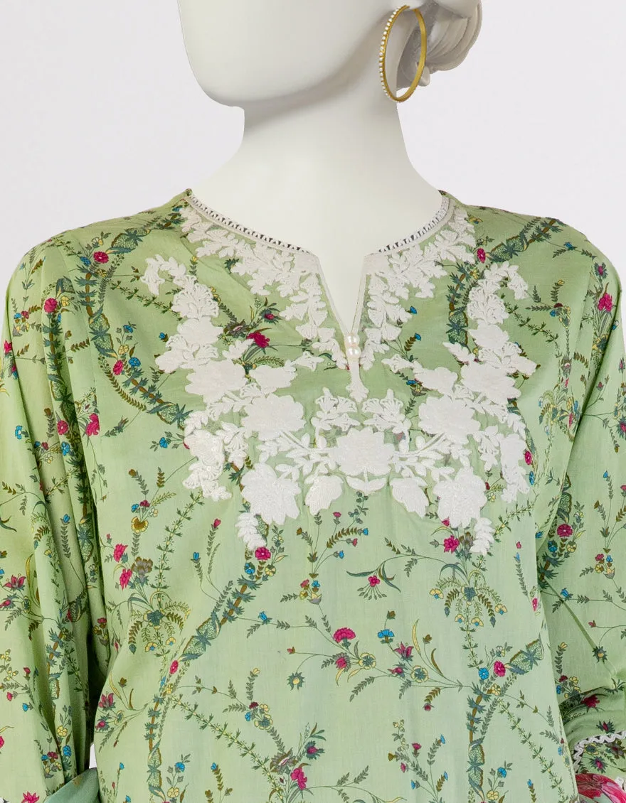 GREEN LAWN 3PC STITCHED | JLAWN-S-25-105/S SHAHJAHAN-01 sold by Junaid Jamshed product image thumbnail 3
