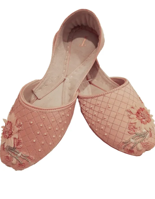 PINK SUEDE KHUSSA | JJ-LKH-25-350 FB/SWEAT sold by Junaid Jamshed