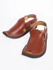 MAROON PESHAWARI SANDAL | JJFW-JPC-9010/S25-SC-PLN sold by Junaid Jamshed