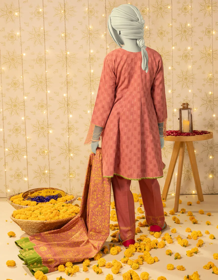 PINK DOBBY 3PC STITCHED | JGK-S-JTP-25-617 FB/DHANAK-07 sold by Junaid Jamshed product image thumbnail 2