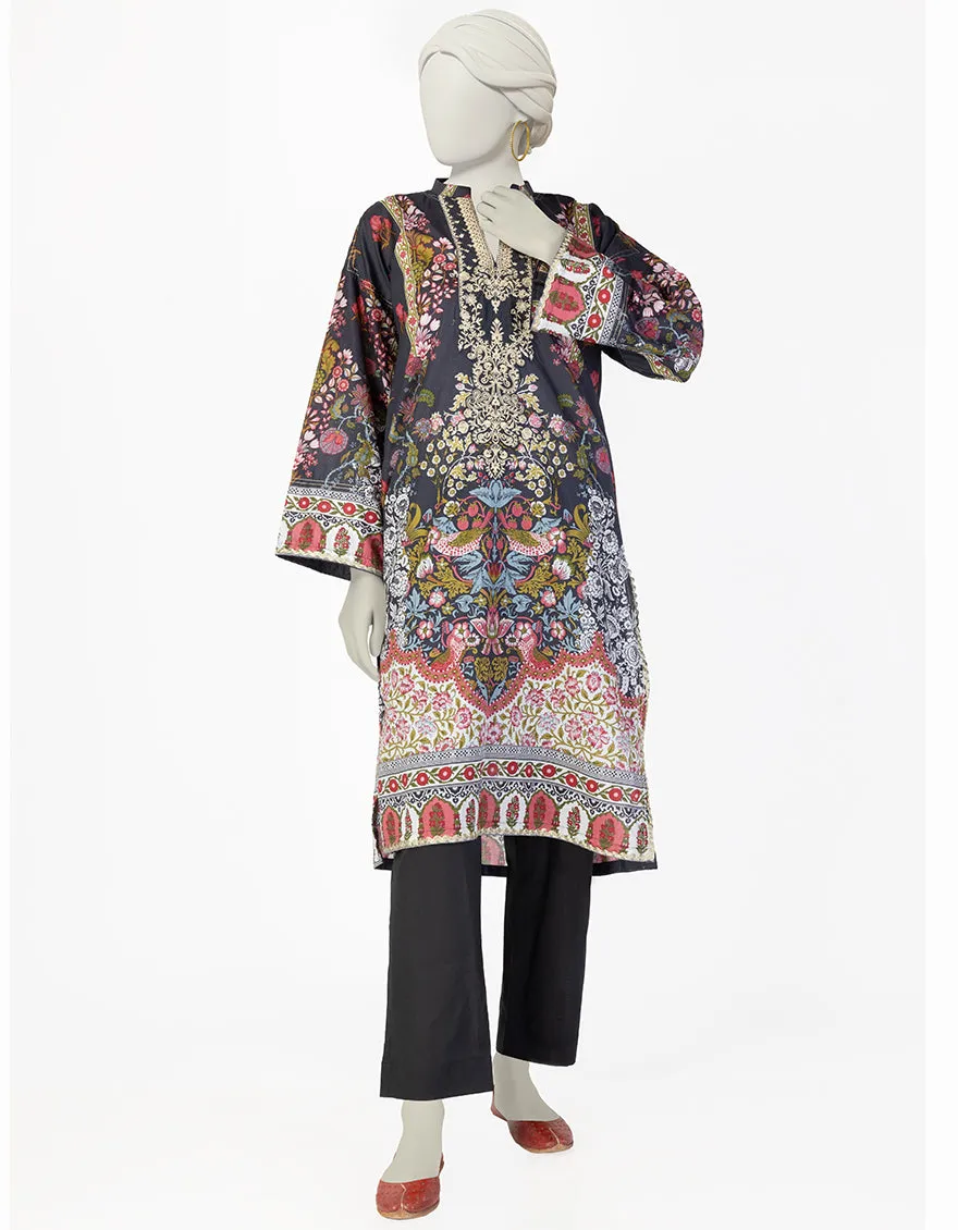 MULTICOLOR LAWN KURTI | JJLK-S-JSS-25-405 FB/ROYAL TAPESTRY-1 sold by Junaid Jamshed