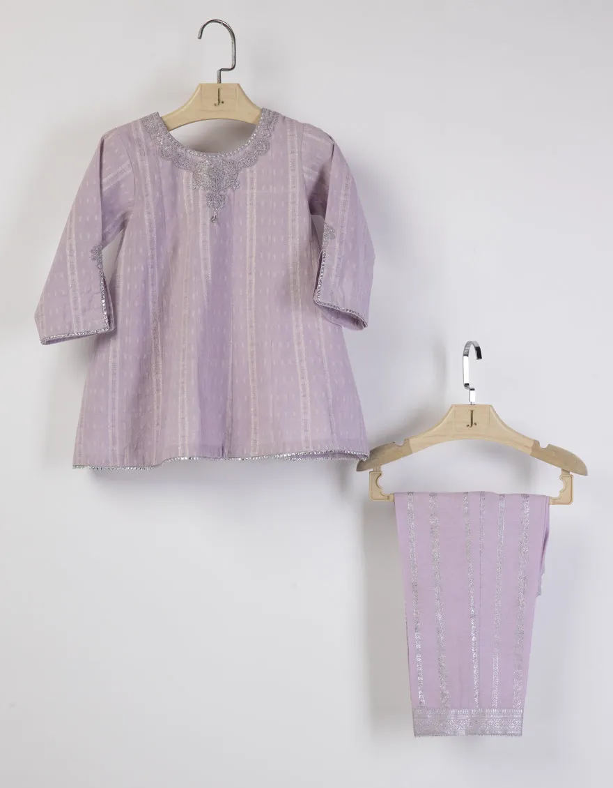 LILAC DOBBY 2PC STITCHED | JIK-S-JIST-25-5803 F sold by Junaid Jamshed product image thumbnail 5