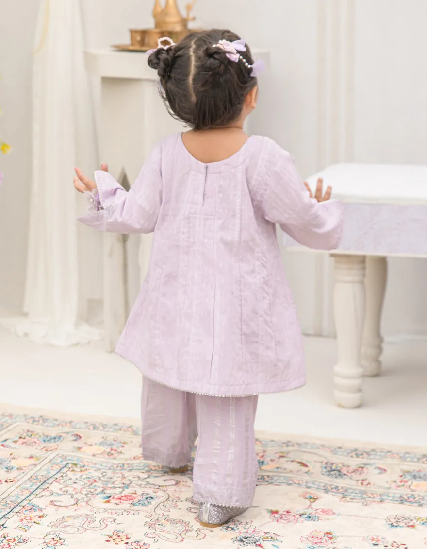 LILAC DOBBY 2PC STITCHED | JIK-S-JIST-25-5803 F sold by Junaid Jamshed product image thumbnail 2