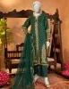 GREEN RAW SILK 2PC STITCHED | JJPW-S-JPS-25-3903 F sold by Junaid Jamshed