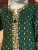 GREEN RAW SILK 2PC STITCHED | JJPW-S-JPS-25-3903 F sold by Junaid Jamshed
