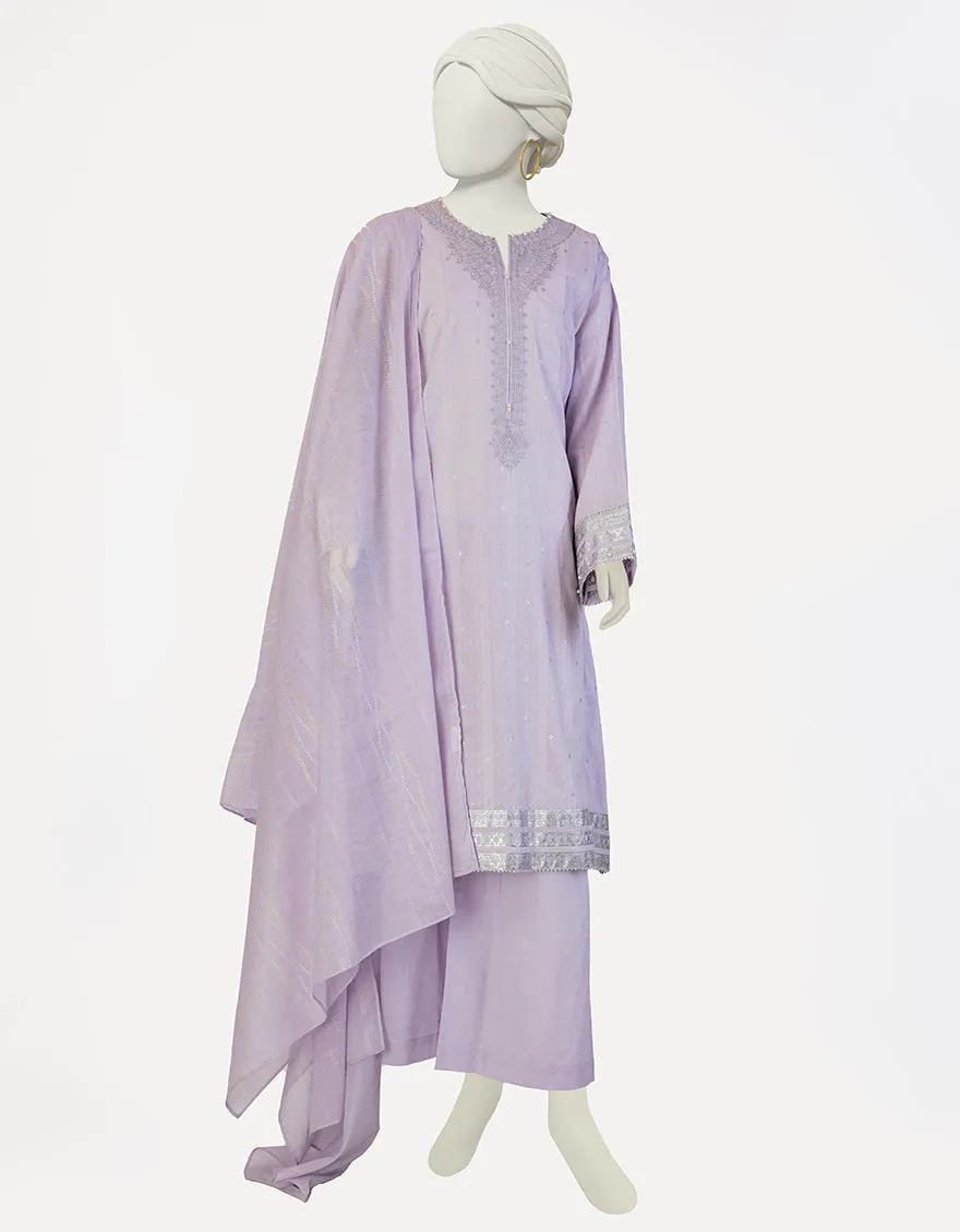 LILAC LAWN 3PC STITCHED | JLAWN-S-25-119/S MAH sold by Junaid Jamshed