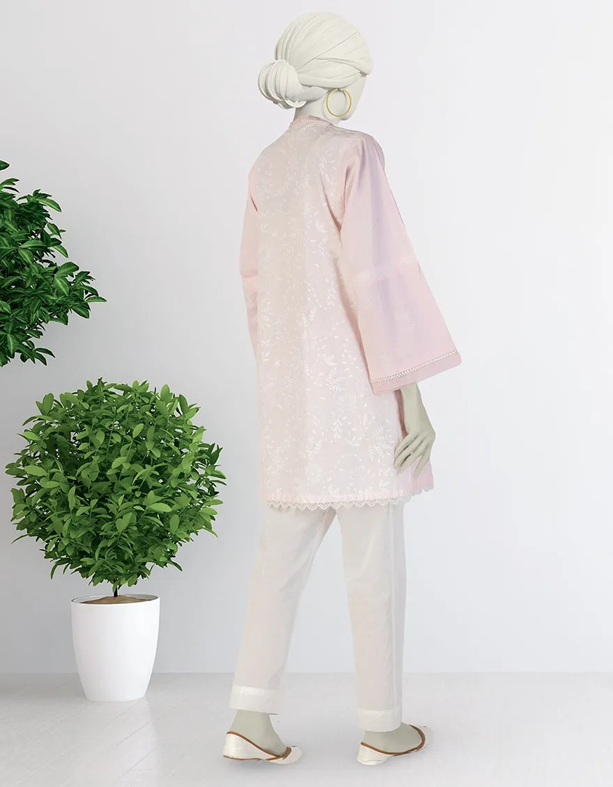 PINK LAWN KURTI | JJLK-S-JSS-25-386 FB sold by Junaid Jamshed product image thumbnail 2