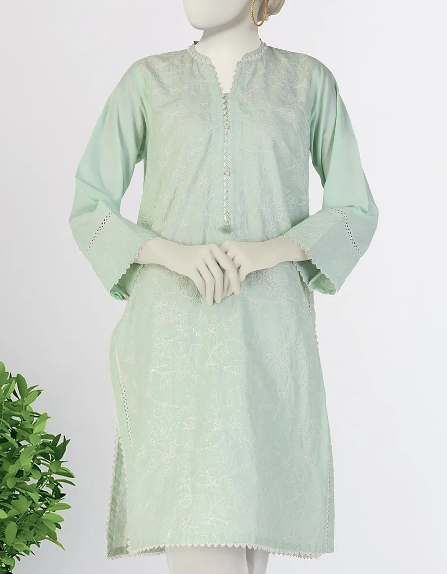 GREEN LAWN KURTI | JJLK-S-JSS-25-388 FB sold by Junaid Jamshed product image thumbnail 3