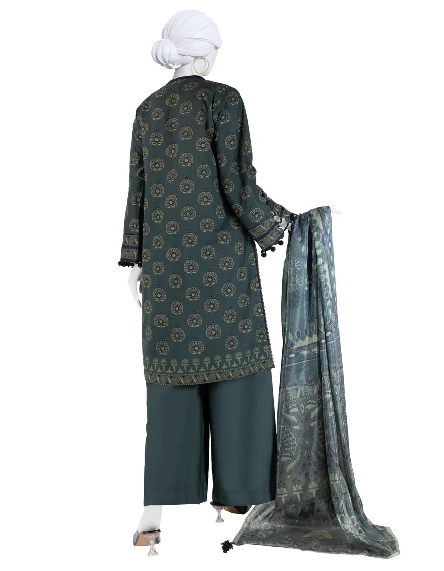 MULTICOLOR LAWN 3PC UNSTITCHED | JLAWN-S-25-3264 ETHN sold by Junaid Jamshed product image thumbnail 2