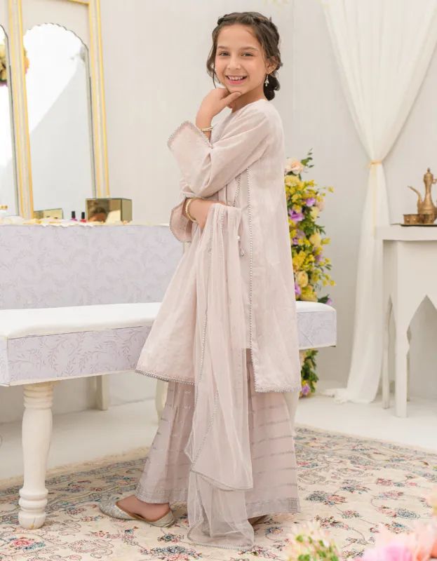 PINK DOBBY 3PC STITCHED | JGK-S-JGP-25-1575 FB sold by Junaid Jamshed