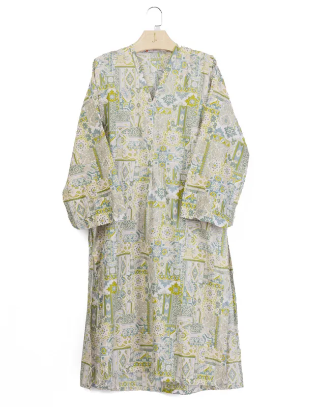 MULTICOLOR LAWN KURTI | JJLK-S-JSS-25-414 FB sold by Junaid Jamshed