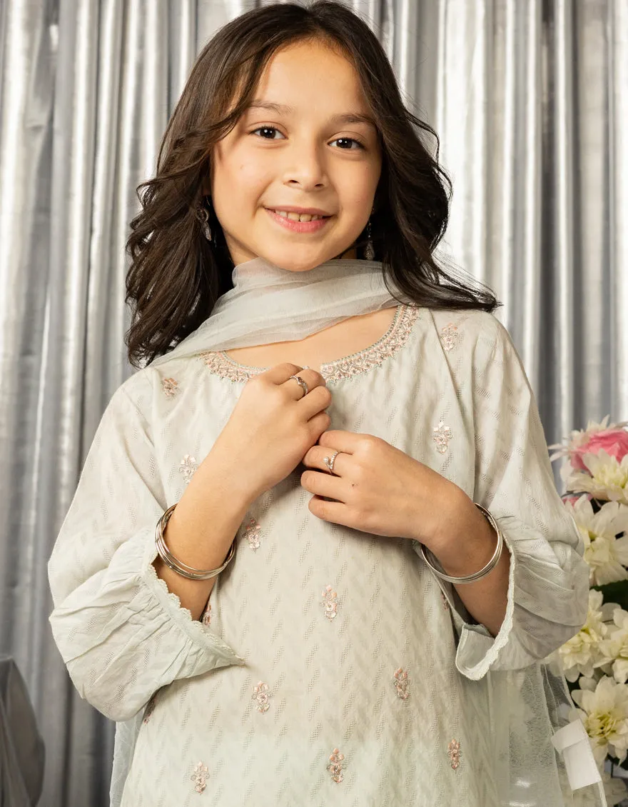 BLUE DOBBY 3PC STITCHED | JGK-S-JGP-25-1561 FB sold by Junaid Jamshed product image thumbnail 3