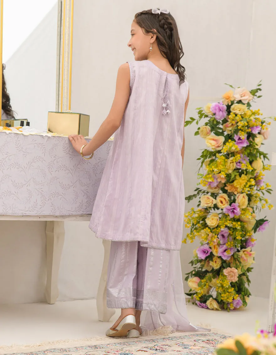 LILAC DOBBY 3PC STITCHED | JGK-S-JGP-25-1574 FB sold by Junaid Jamshed product image thumbnail 2