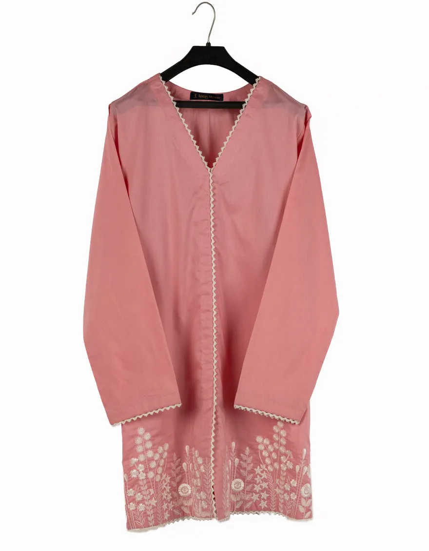 PINK LAWN KURTI | JYGK-S-JTS-25-4065 F sold by Junaid Jamshed