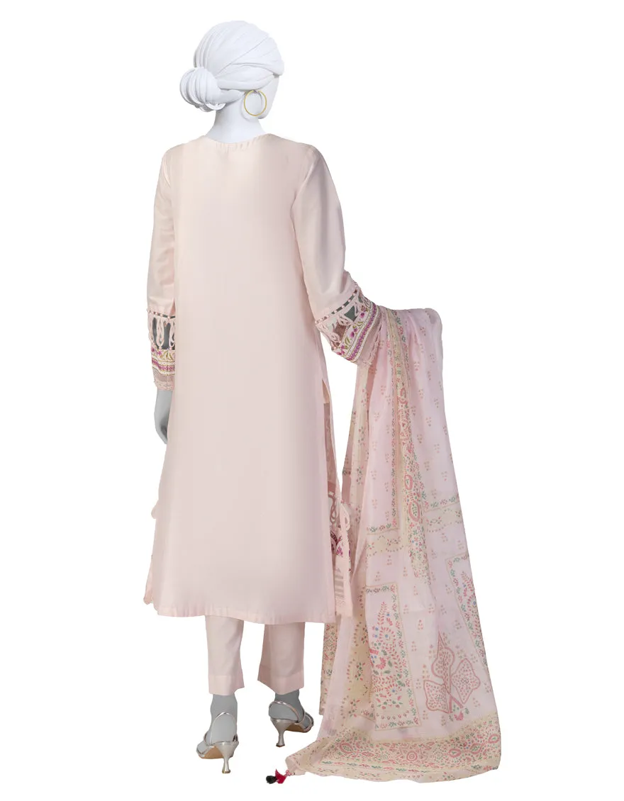 PINK LAWN 3PC UNSTITCHED | JLAWN-S-25-919 LUXE- sold by Junaid Jamshed product image thumbnail 2