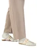 BEIGE RAW SILK TROUSERS | JJLT-S-25-8036 FB/DT sold by Junaid Jamshed