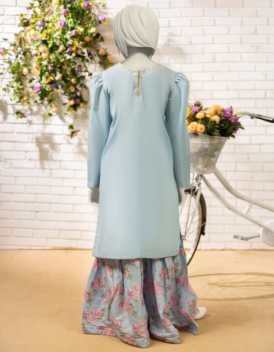 OFF WHITE LAWN KURTI | JJLK-S-JSS-25-441 FB sold by Junaid Jamshed product image thumbnail 2