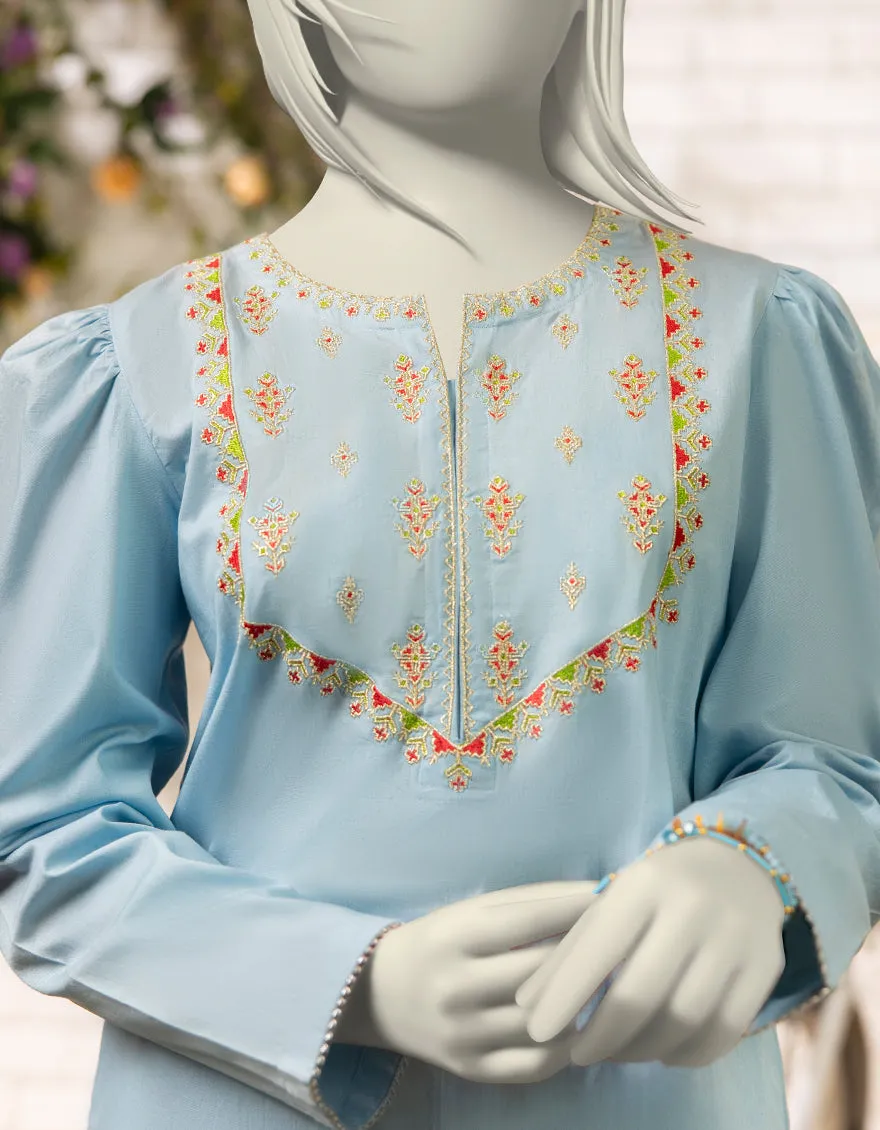 OFF WHITE LAWN KURTI | JJLK-S-JSS-25-441 FB sold by Junaid Jamshed product image thumbnail 3