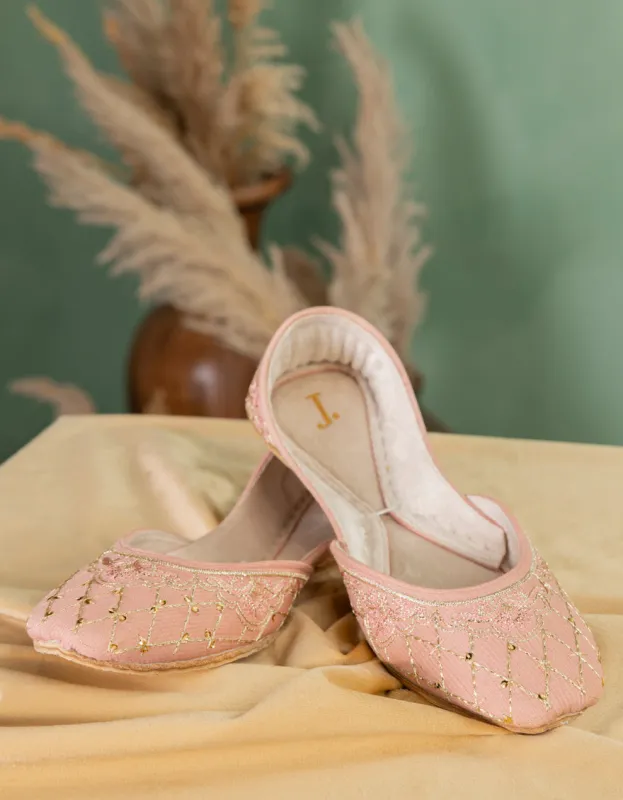 PINK RAW SILK KHUSSA | JJ-LKH-25-354 FB/RAW SILK sold by Junaid Jamshed