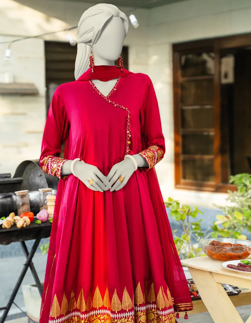PINK SILK 3PC STITCHED | JLAWN-S-25-180/S SHI sold by Junaid Jamshed product image thumbnail 4