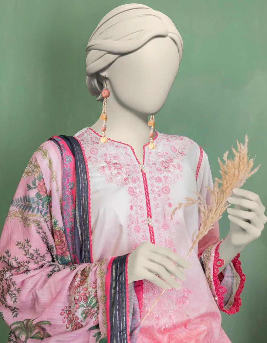 MULTICOLOR LAWN 3PC UNSTITCHED | JLAWN-S-25-3388 ROYALE-2 sold by Junaid Jamshed product image thumbnail 4