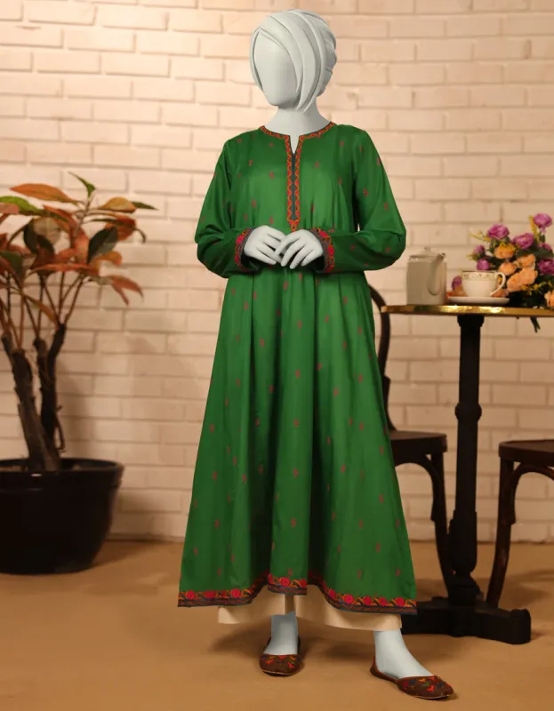 GREEN LAWN KURTI | JYGK-S-JTS-25-4069 F sold by Junaid Jamshed