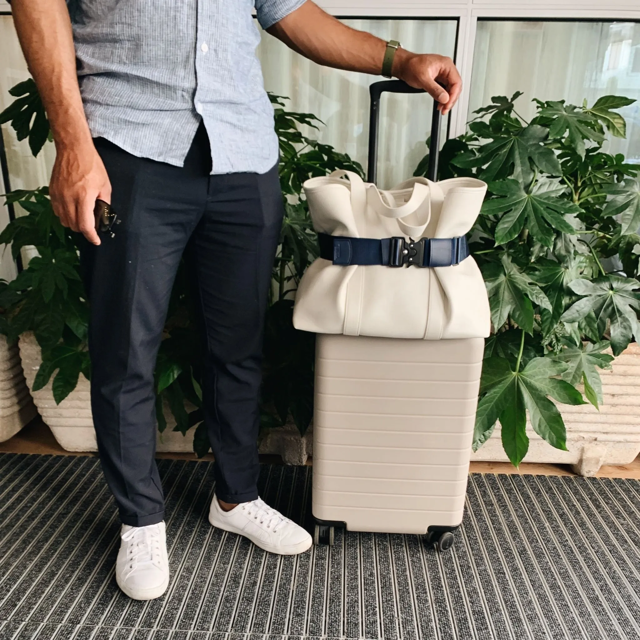 Travel Belt - Navy sold by Cincha Travel product image thumbnail 5