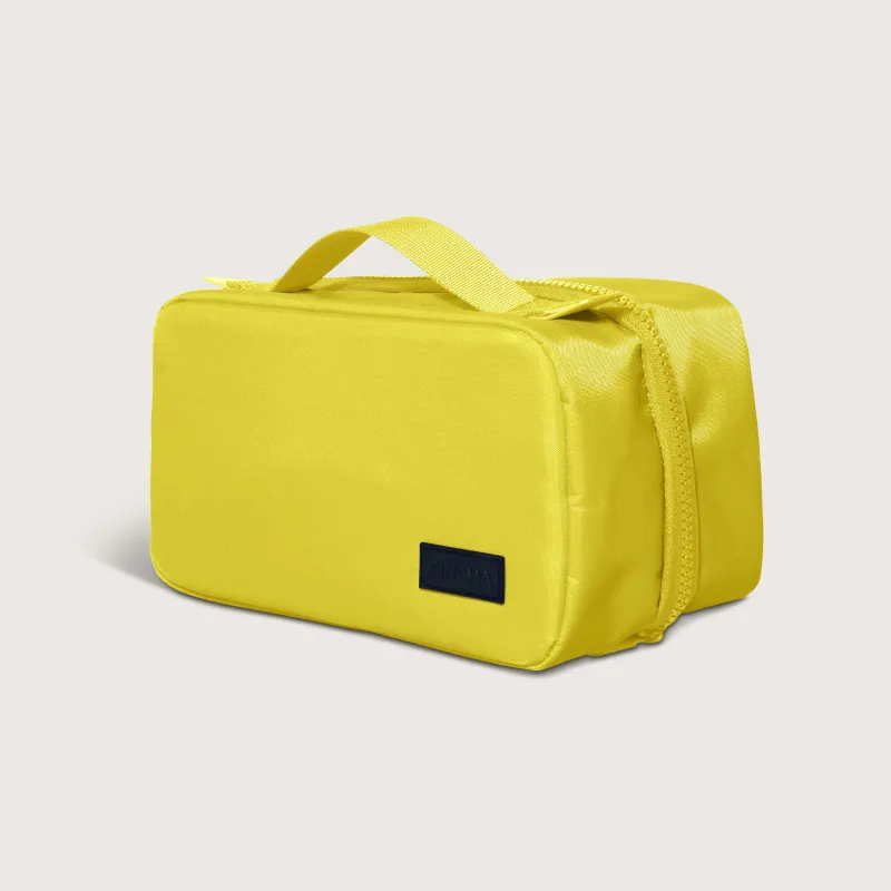 The Small Toiletry Bag - Citron sold by Cincha Travel