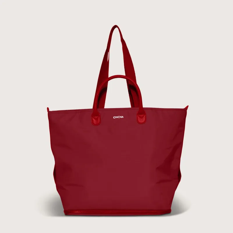 The Expandable Tote - Cherry made by Cincha Travel