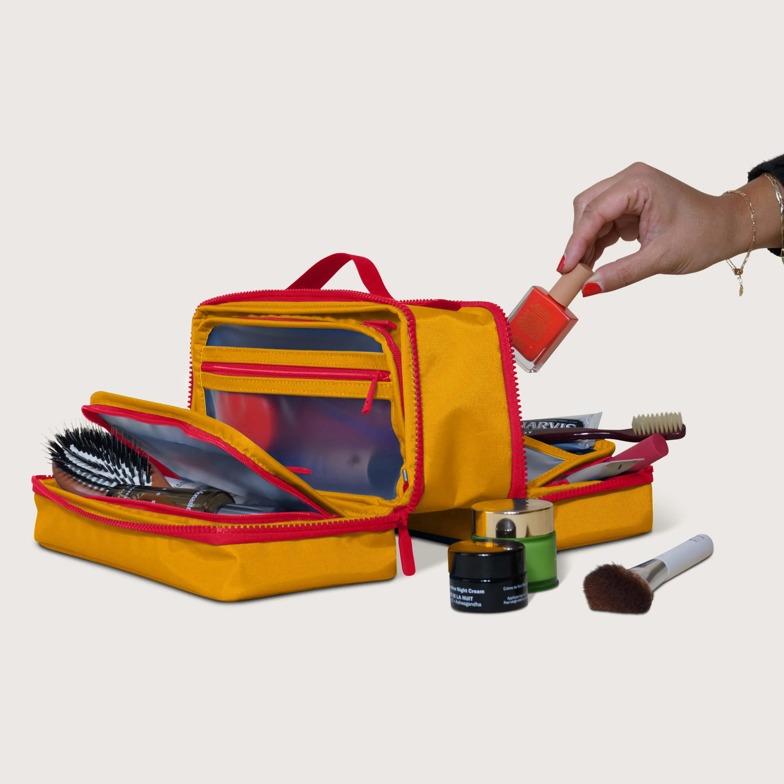 The Toiletry Bag - Marigold sold by Cincha Travel product image thumbnail 3