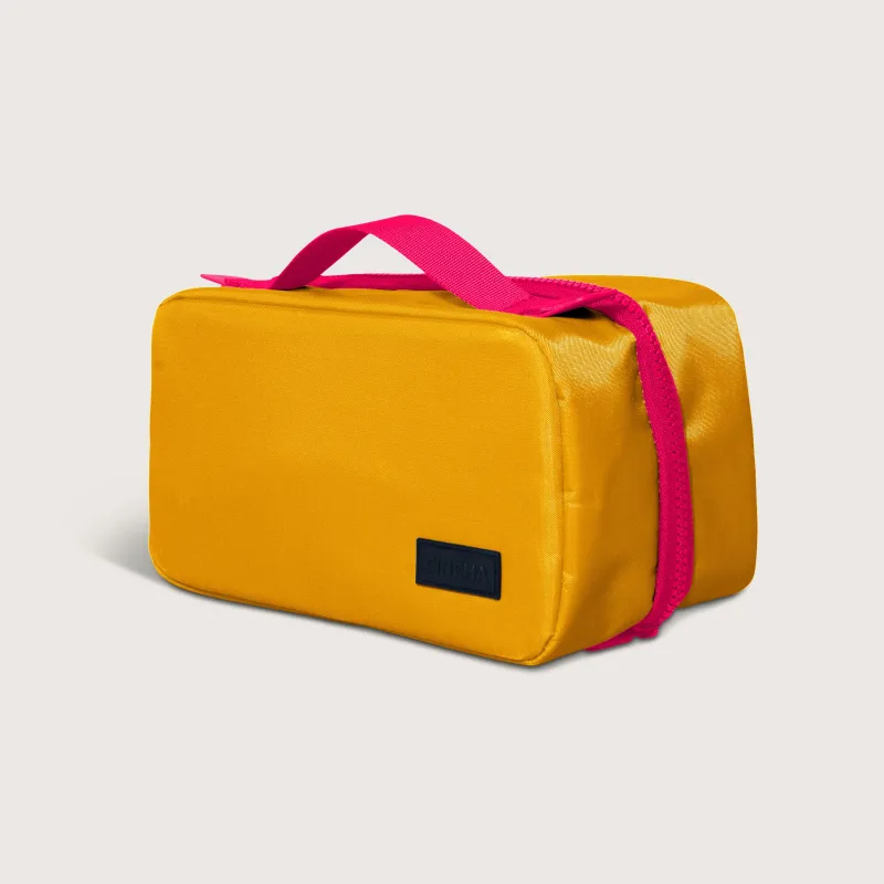 The Small Toiletry Bag - Marigold made by Cincha Travel