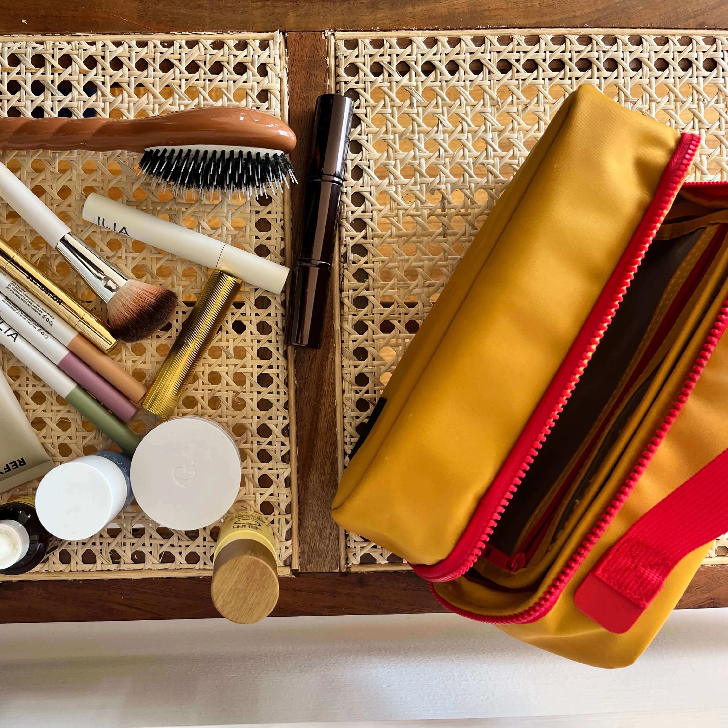 The Small Toiletry Bag - Marigold sold by Cincha Travel product image thumbnail 4