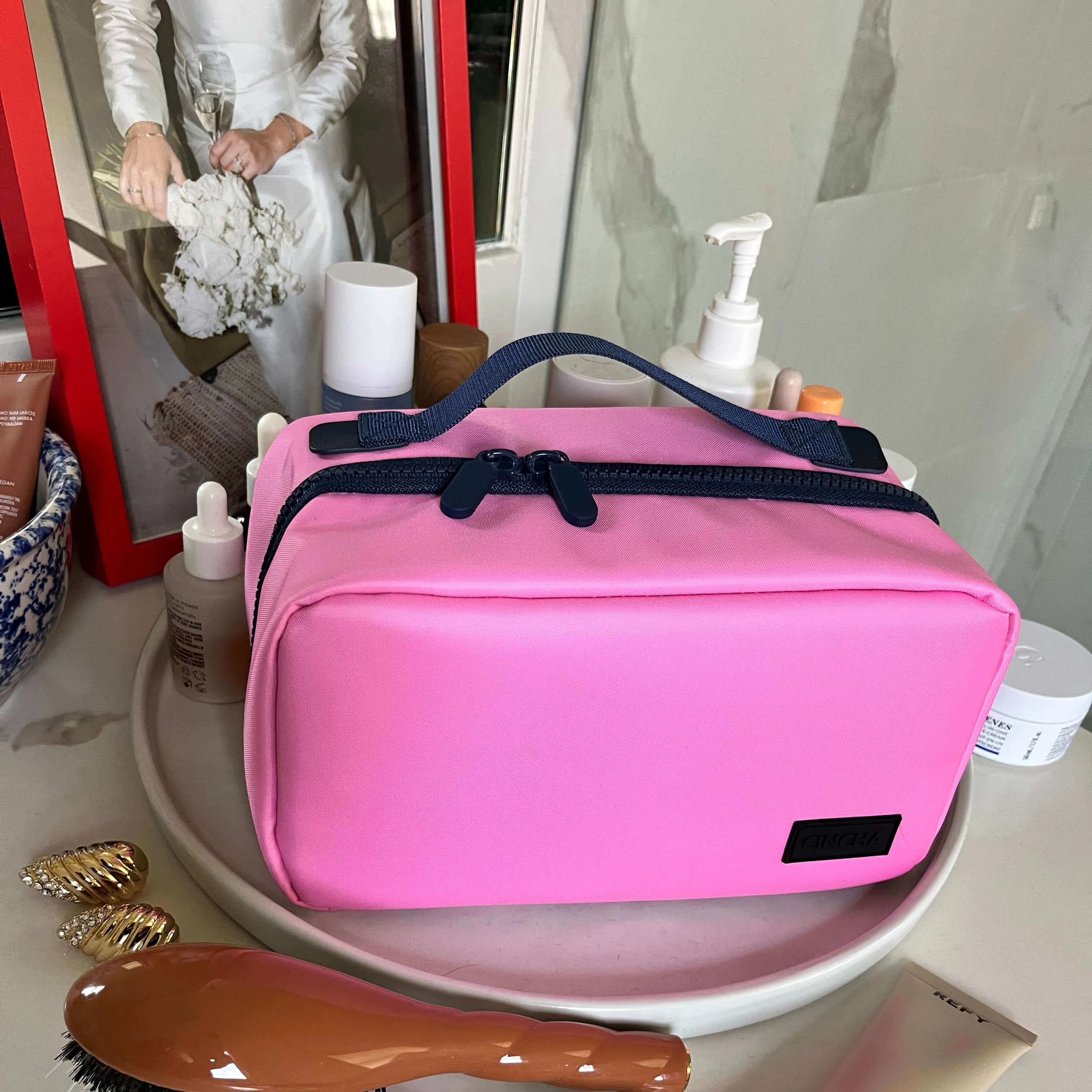 The Small Toiletry Bag - Bonbon sold by Cincha Travel product image thumbnail 3