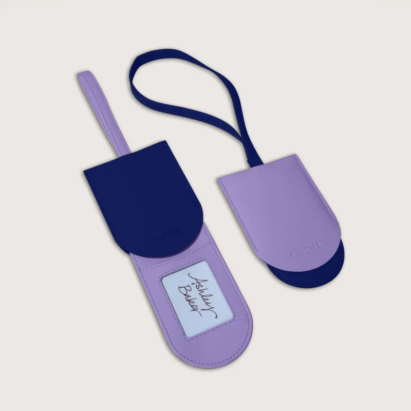 Luggage Tag - Hyacinth (Set of 2) sold by Cincha Travel