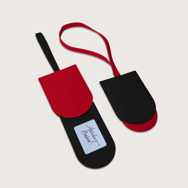 Luggage Tag - Chili (Set of 2) sold by Cincha Travel