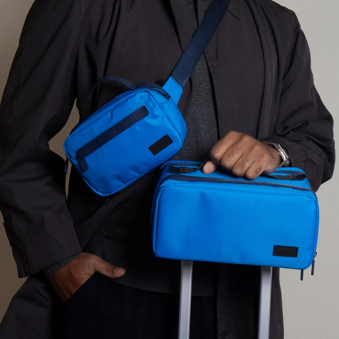 Travel Belt Bag - Cerulean sold by Cincha Travel product image thumbnail 3