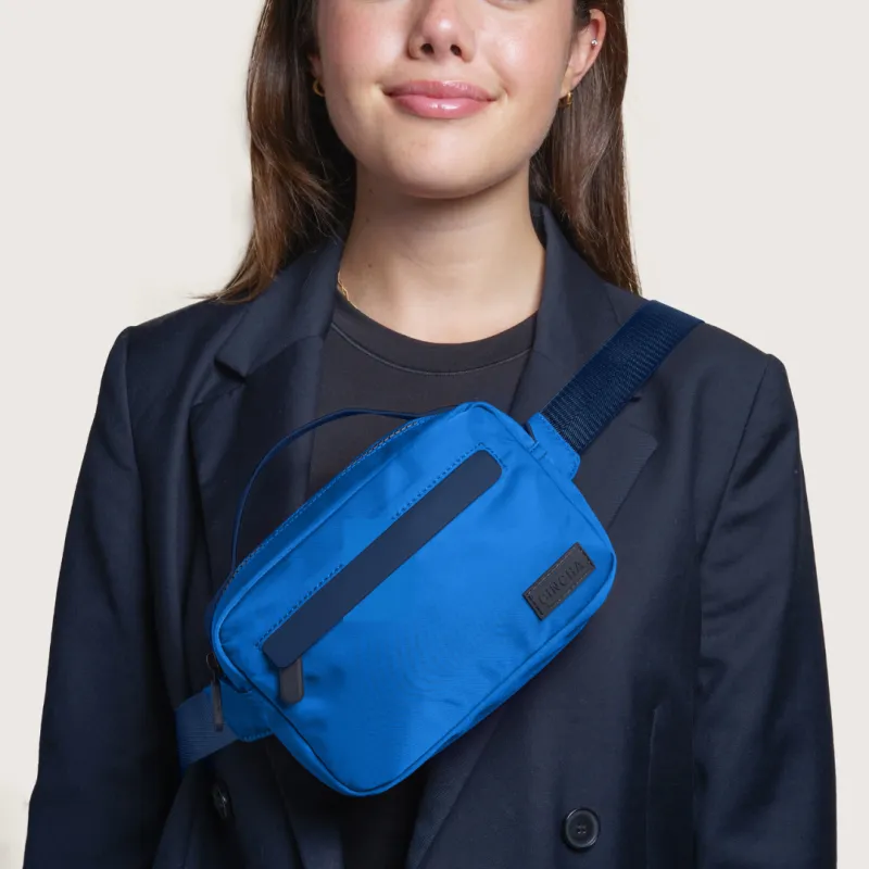 Travel Belt Bag - Cerulean sold by Cincha Travel
