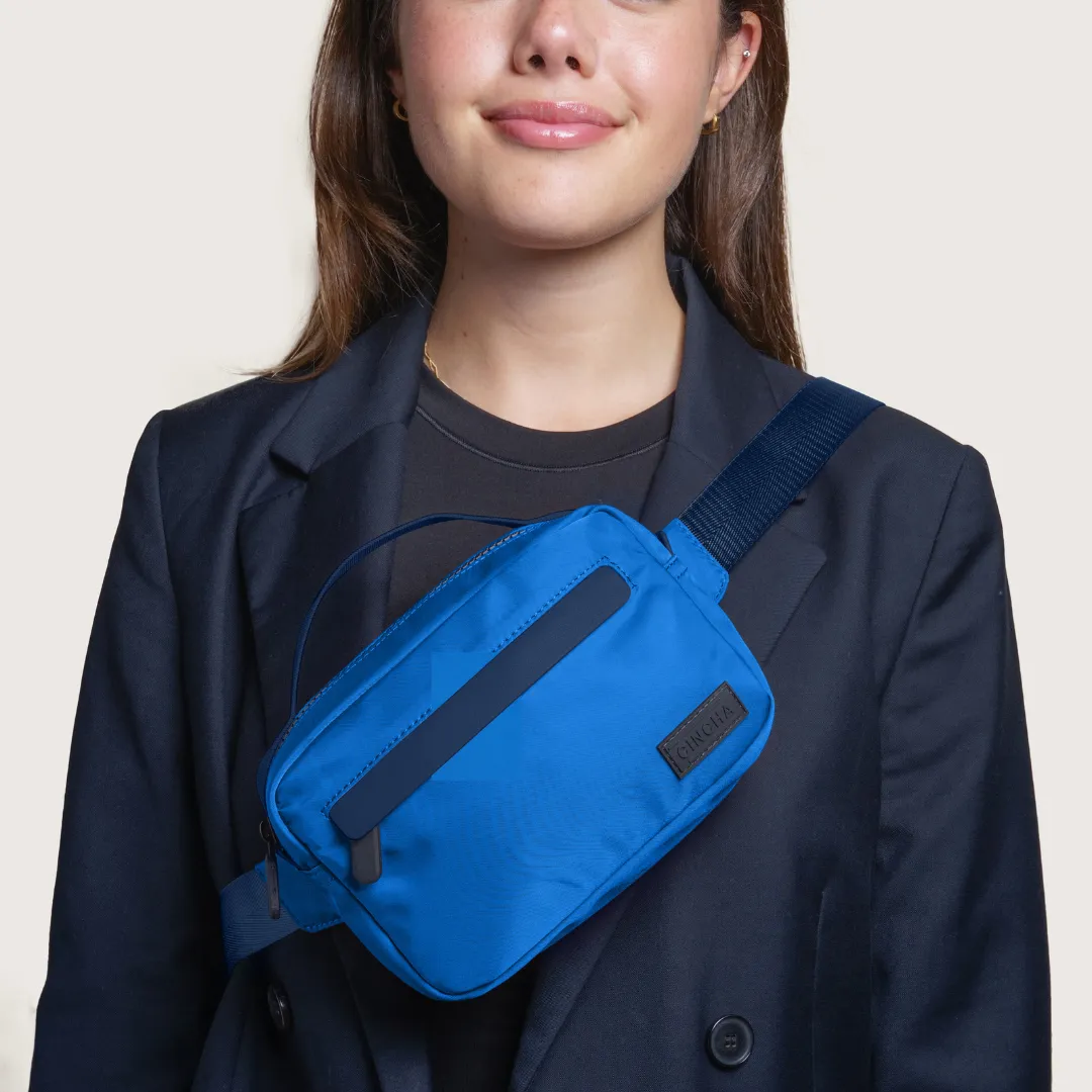 Travel Belt Bag - Cerulean sold by Cincha Travel