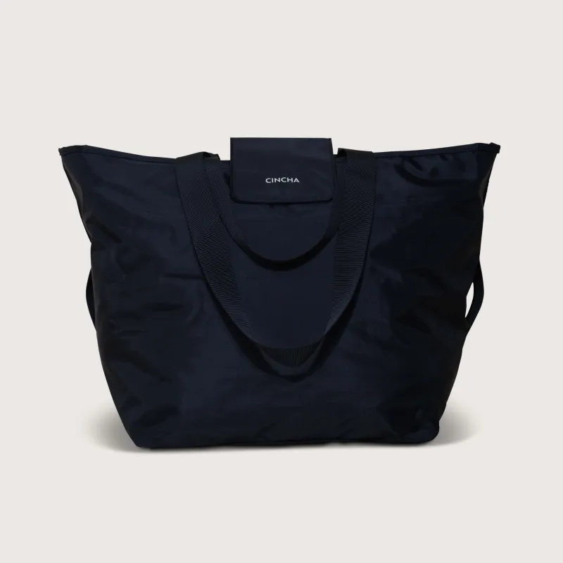 The Nylon Zip-All Tote - Jet made by Cincha Travel