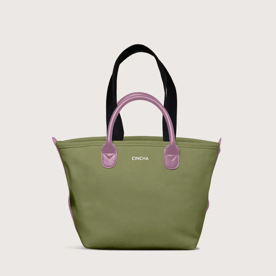 The Mini Canvas Go-Tote - Olive sold by Cincha Travel