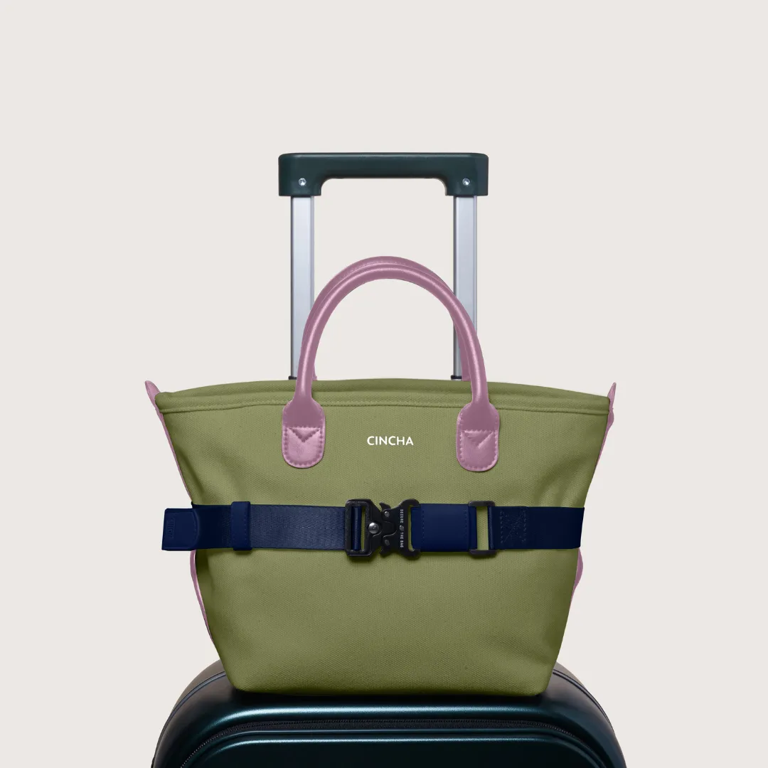The Mini Canvas Go-Tote - Olive sold by Cincha Travel product image thumbnail 2