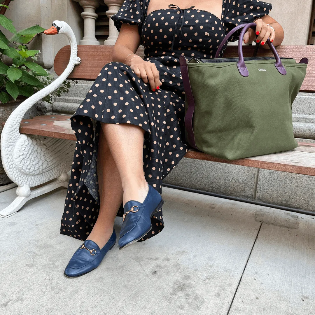 The Canvas Go-Tote - Olive sold by Cincha Travel product image thumbnail 4