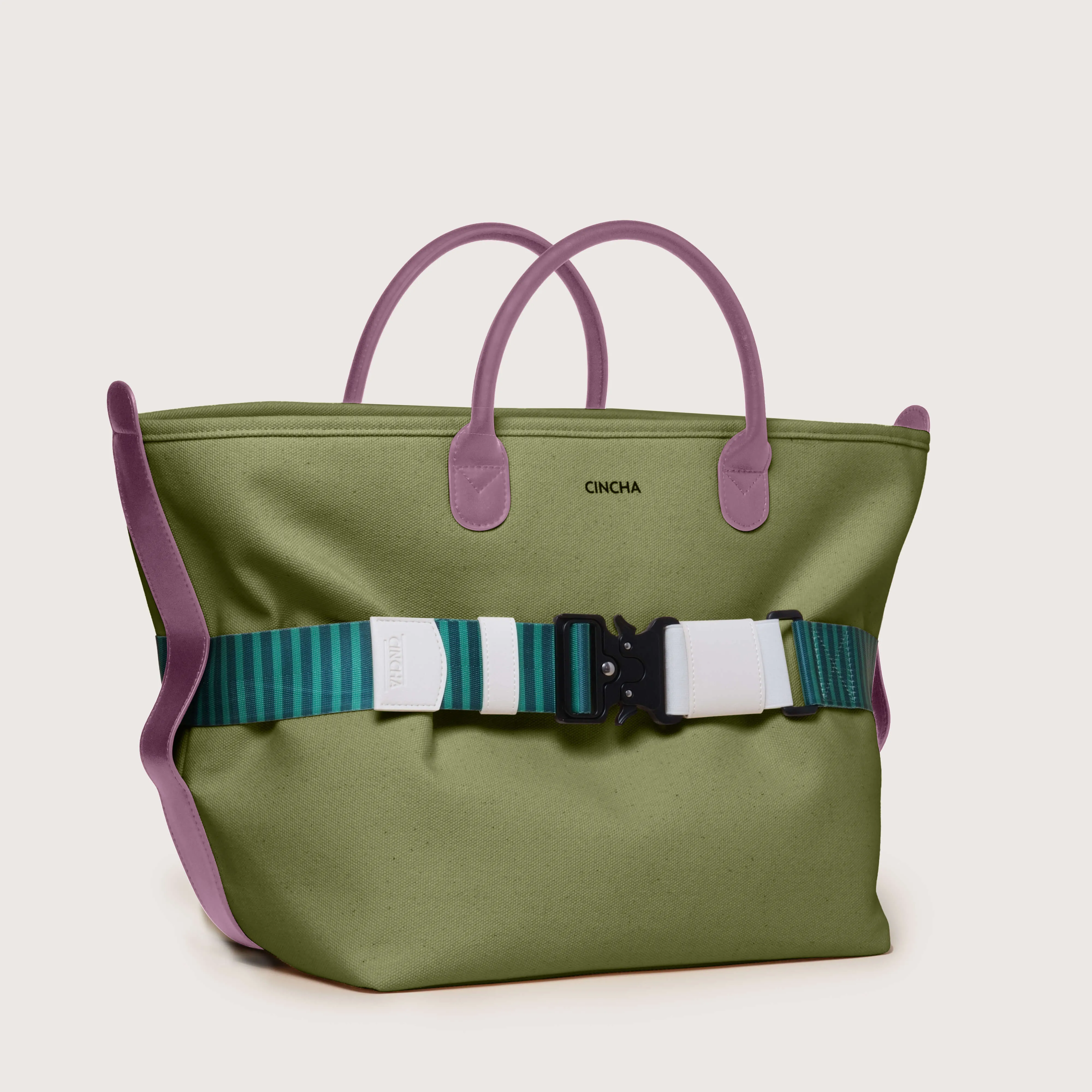 The Canvas Go-Tote - Olive sold by Cincha Travel product image thumbnail 5