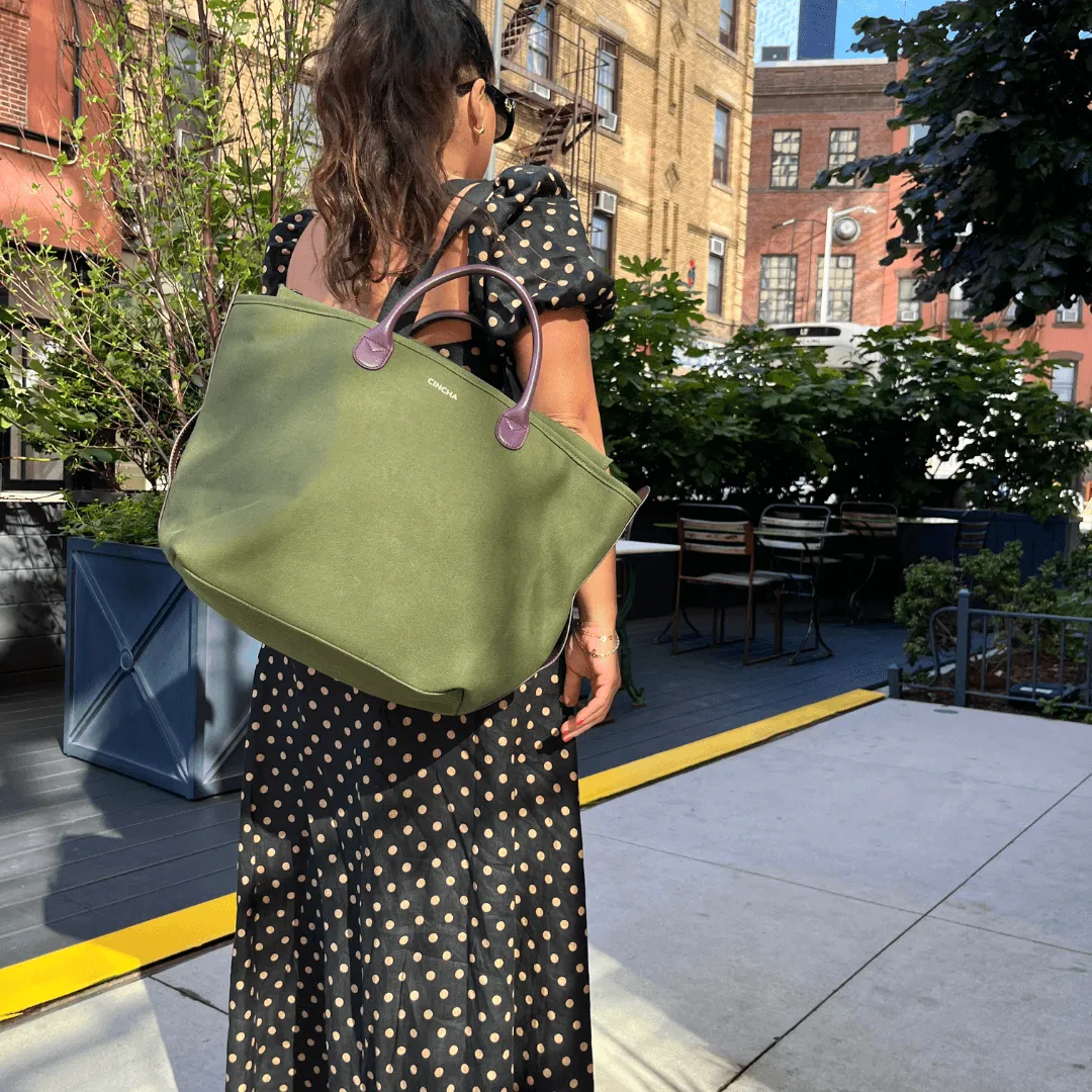 The Canvas Go-Tote - Olive sold by Cincha Travel product image thumbnail 3