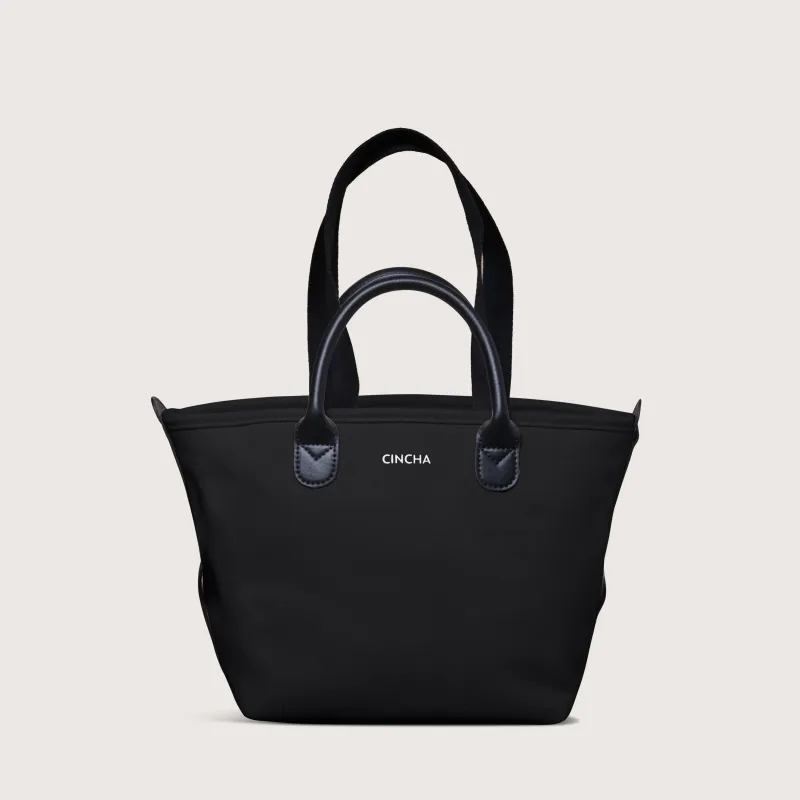 The Mini Canvas Go-Tote - Jet made by Cincha Travel