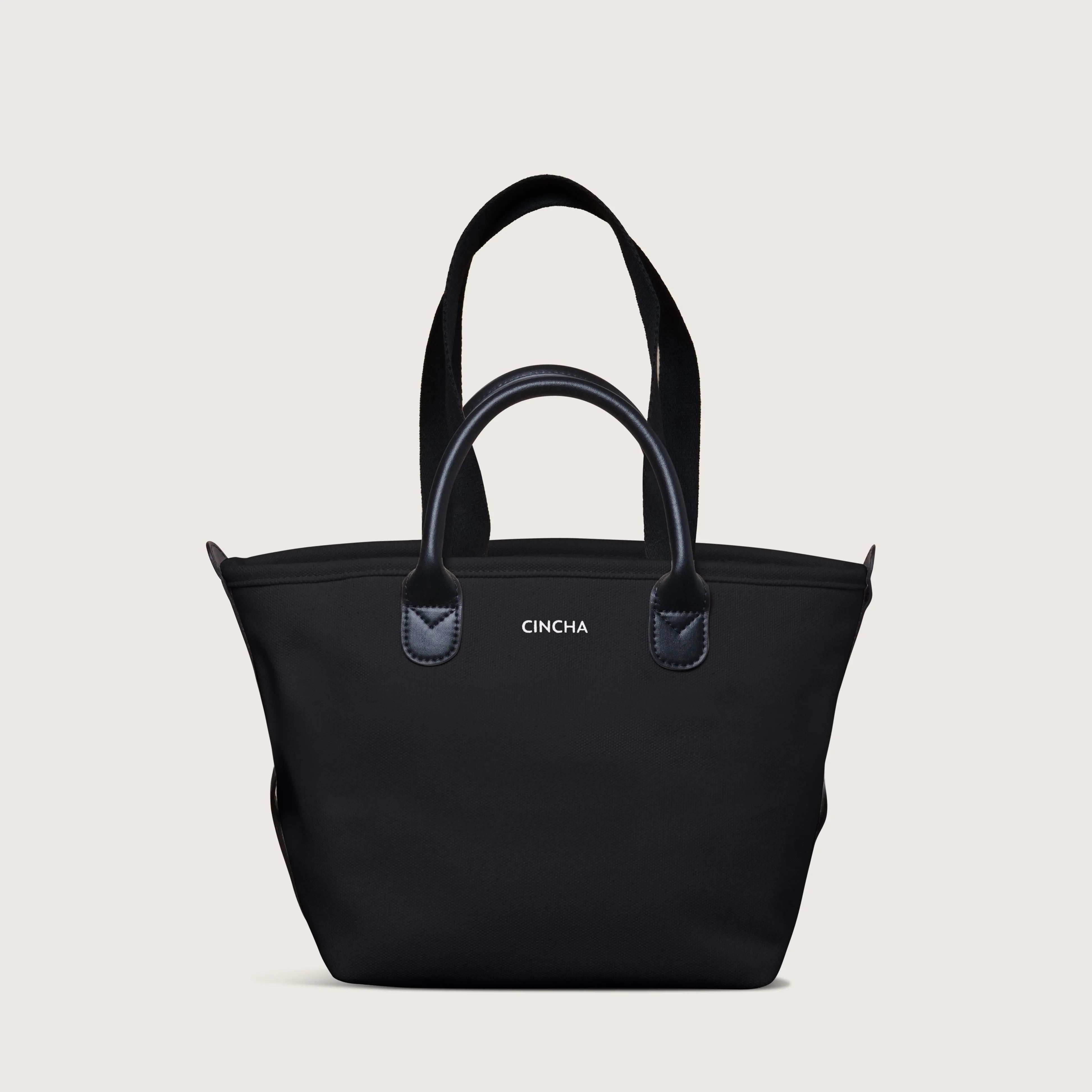 The Mini Canvas Go-Tote - Jet sold by Cincha Travel