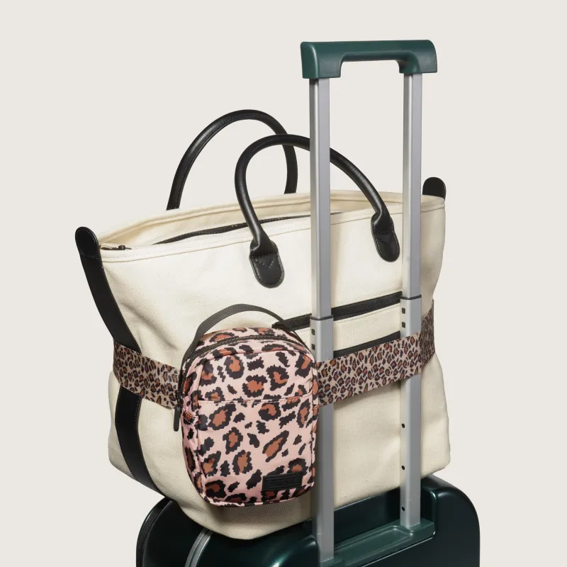 The Bigger Bag Buddy - Leopard made by Cincha Travel